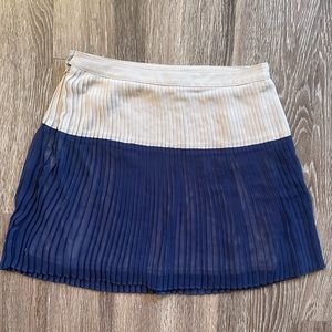 Pleated Chiffon Skirt